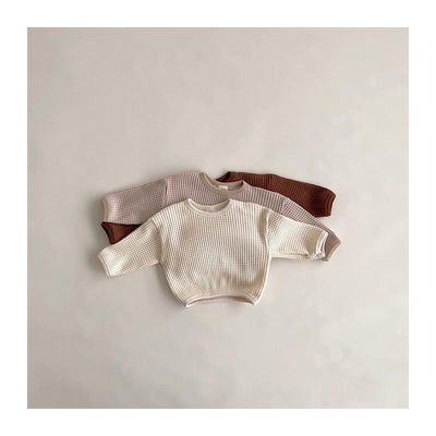 Waffle Pullover Tee