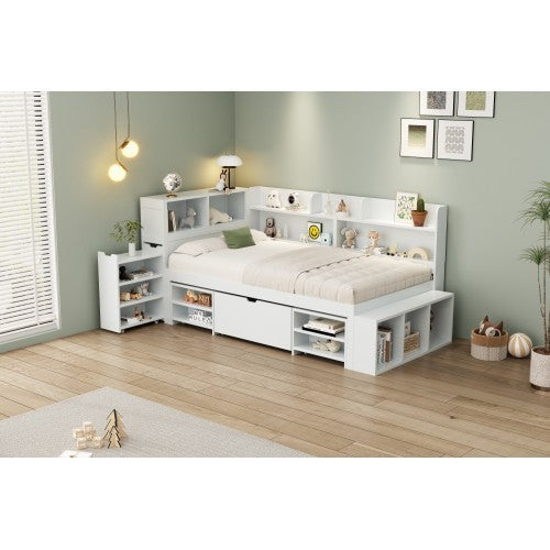 Single Bed White