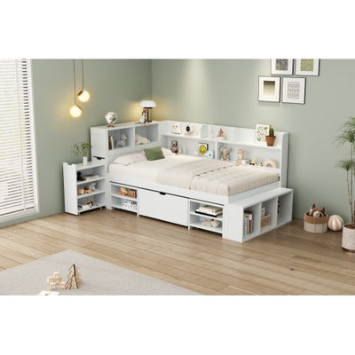 Single Bed White