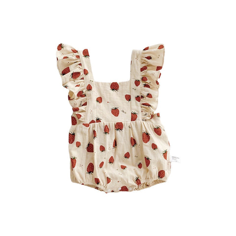Strawberry Summer Romper