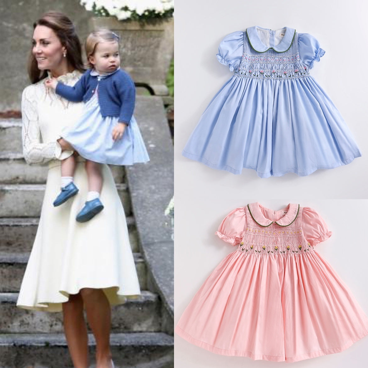 Cotton Blue Dress