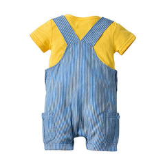 Baby triangle romper