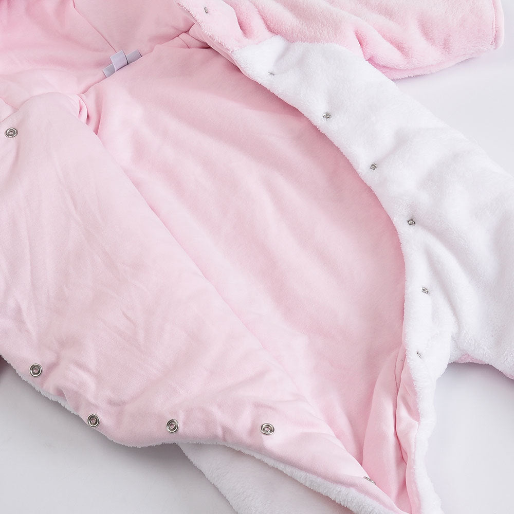 Long sleeve hooded romper