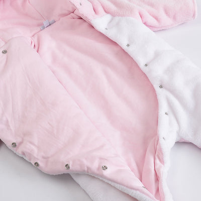 Long sleeve hooded romper