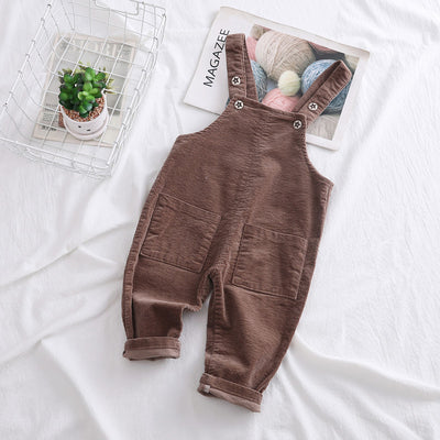Girls Boys Overalls