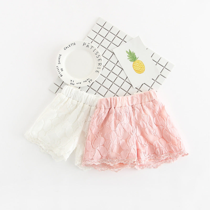 Flower Lace Shorts