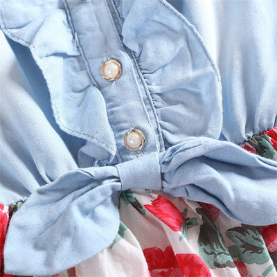 Girls Denim Dress