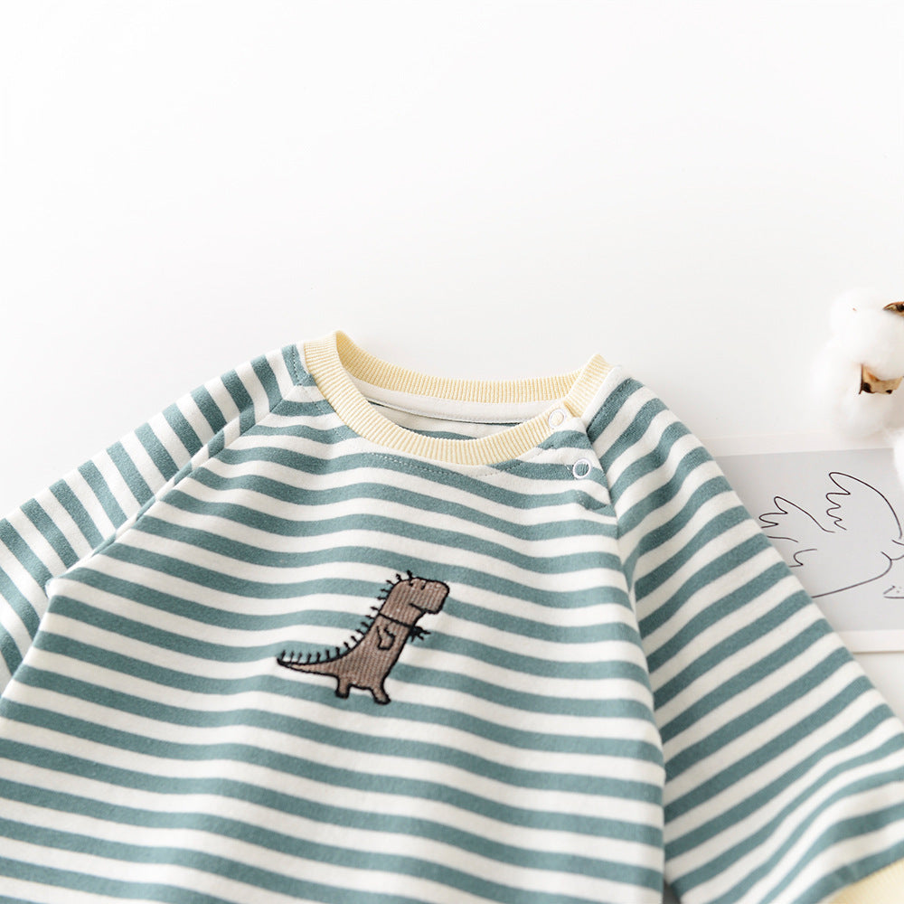 Striped Baby Outfit