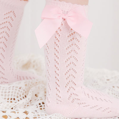 Kids Bow Socks