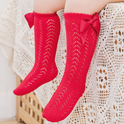 Kids Bow Socks