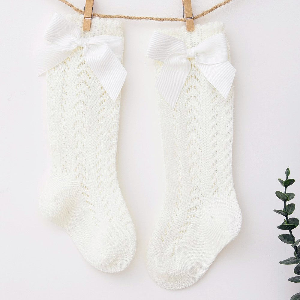 Kids Bow Socks