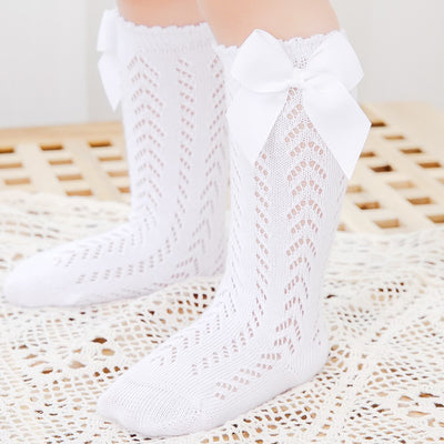 Kids Bow Socks