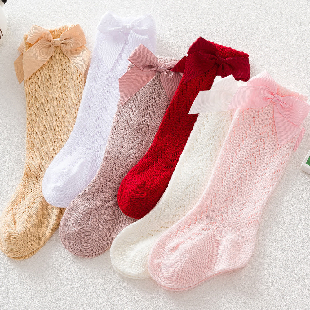 Kids Bow Socks
