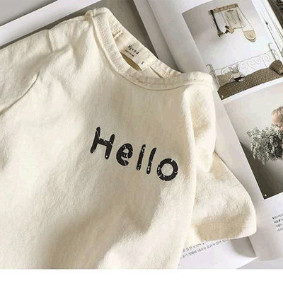 Toddler Letter Romper