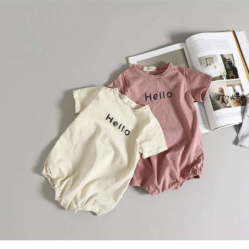 Toddler Letter Romper
