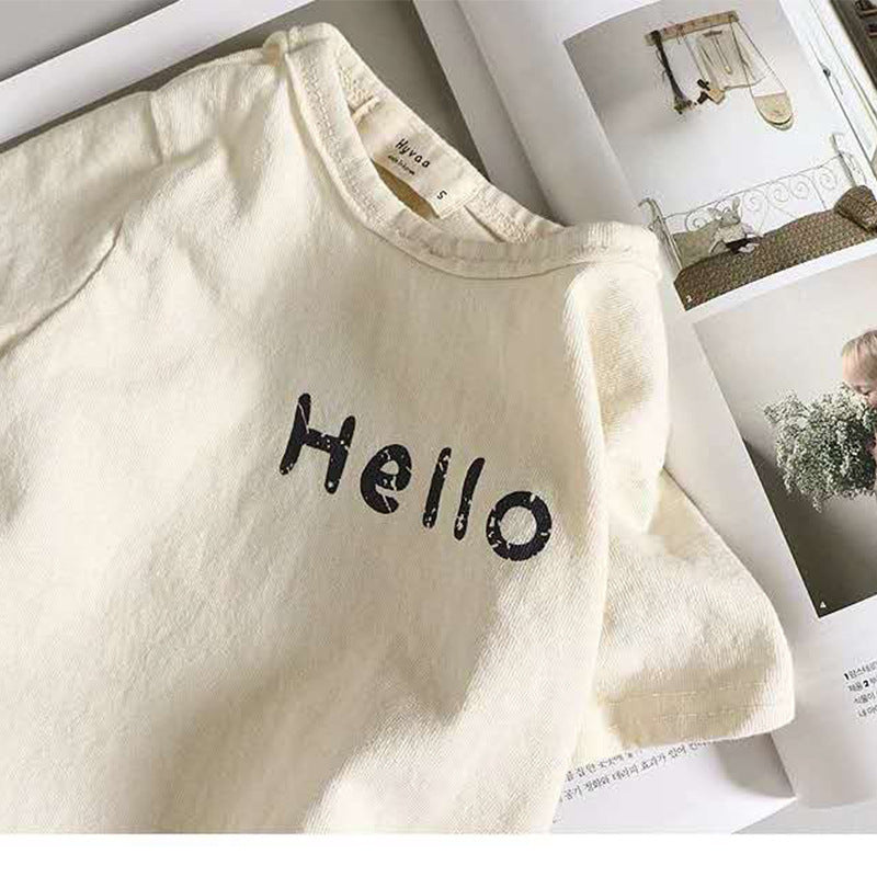 Toddler Letter Romper