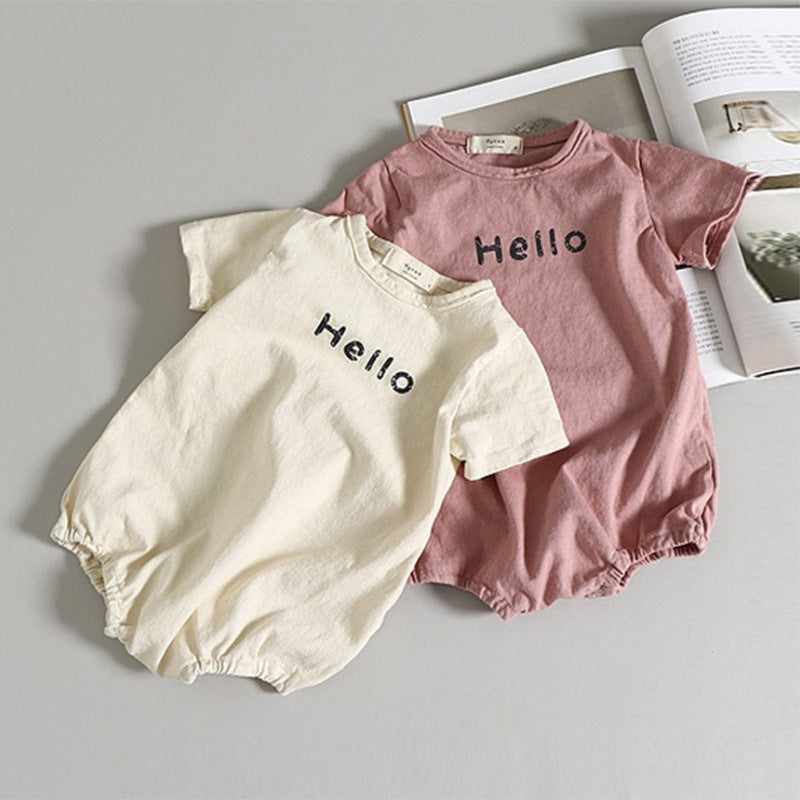 Toddler Letter Romper