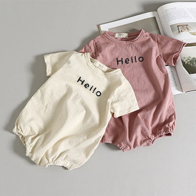 Toddler Letter Romper