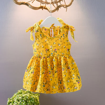 Sleeveless Kids Dress