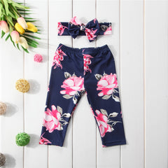 Flower Baby Pants
