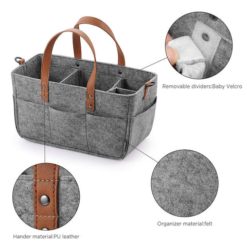 Felt Diaper Bag