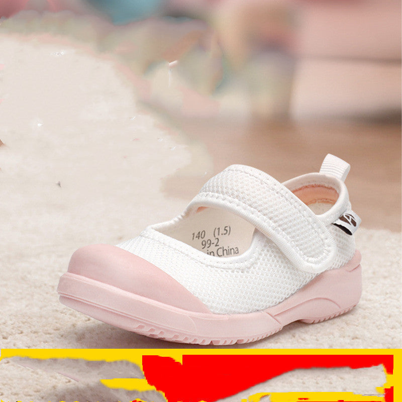 White Baby Shoes