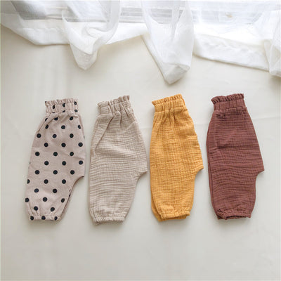 Loose Cotton Pants