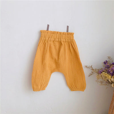 Loose Cotton Pants