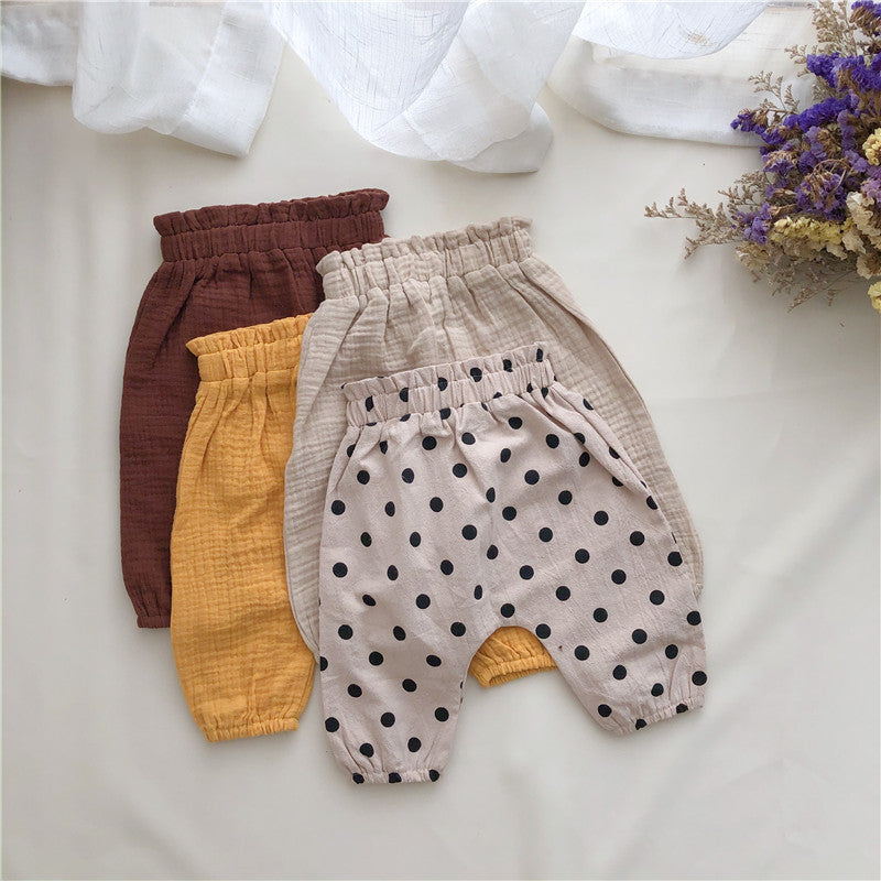 Loose Cotton Pants