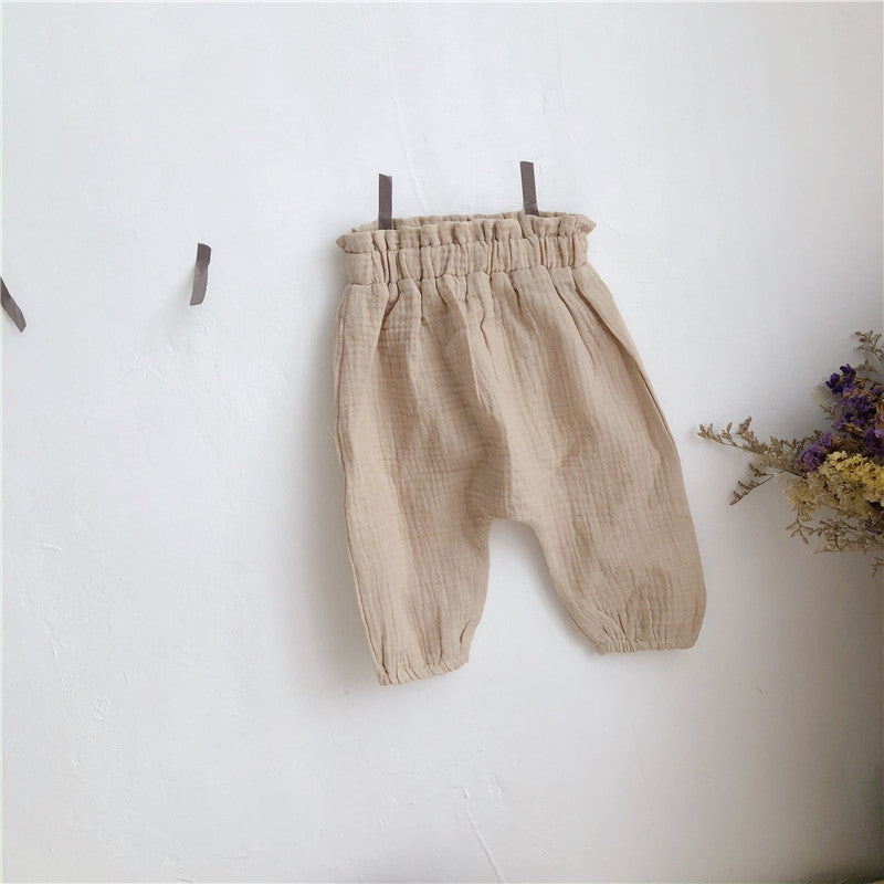 Loose Cotton Pants