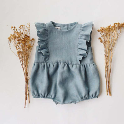 Cotton Linen Romper