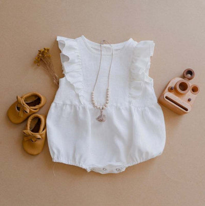 Cotton Linen Romper