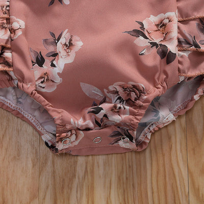 Floral Fly Romper