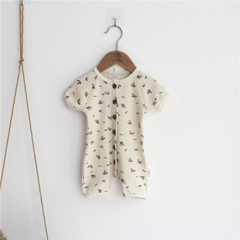 Printed Triangle Romper