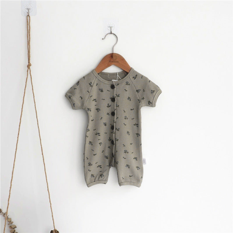 Printed Triangle Romper