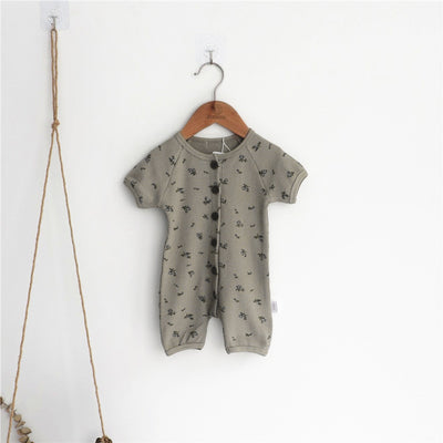 Printed Triangle Romper