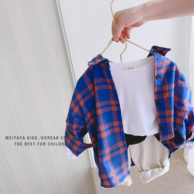Plaid Kids Outfit