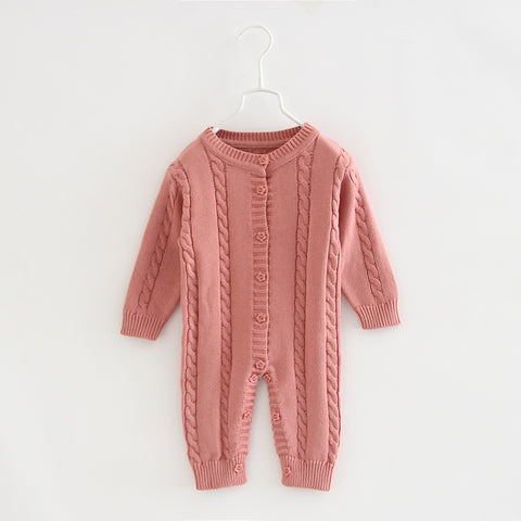 Knitted Baby Romper