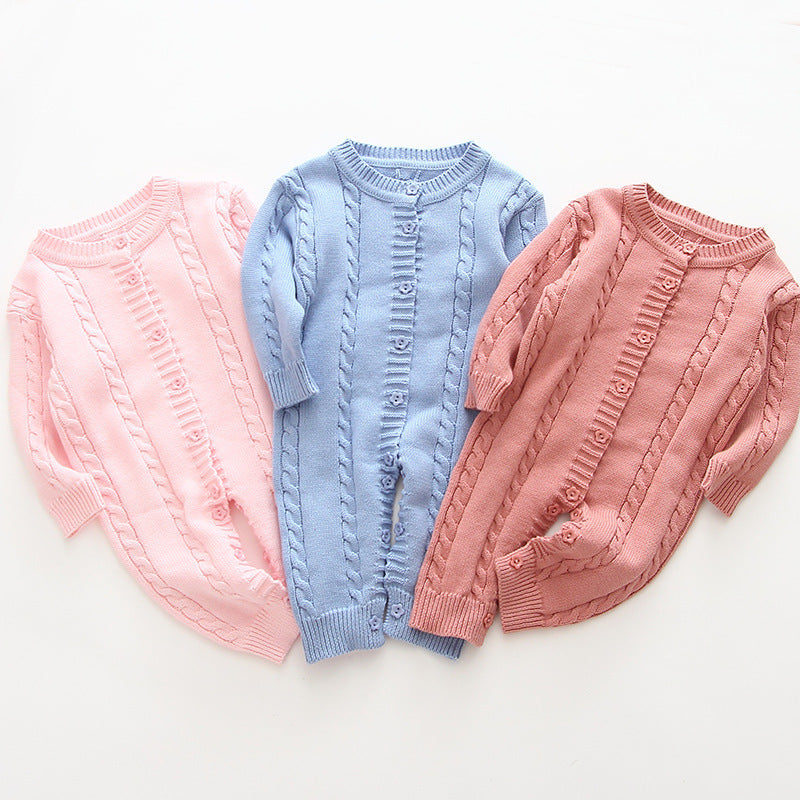Knitted Baby Romper