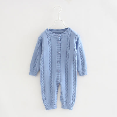 Knitted Baby Romper