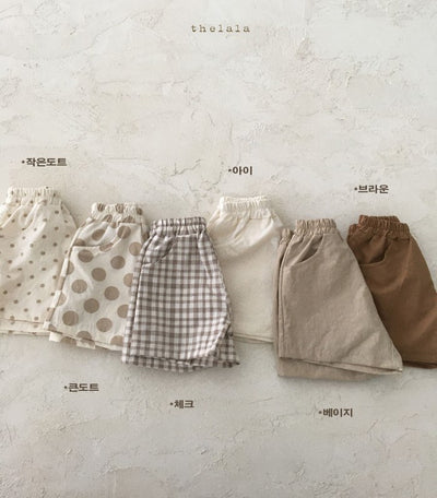 Cotton Linen Shorts