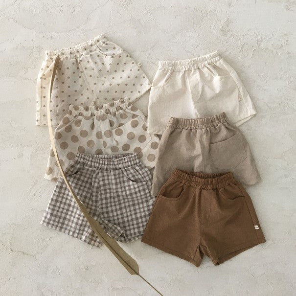 Cotton Linen Shorts