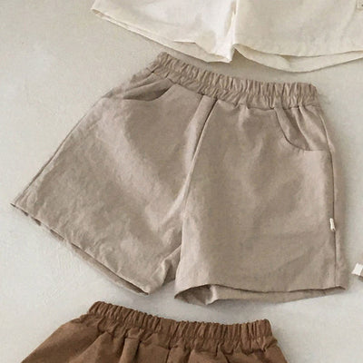 Cotton Linen Shorts