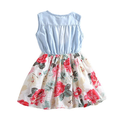 Girls Denim Dress