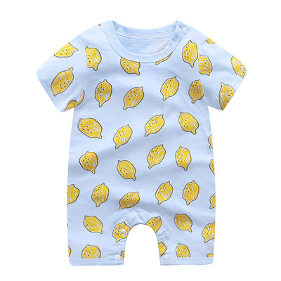Children's Short-Sleeved Baby Romper Jumpsuit Romper