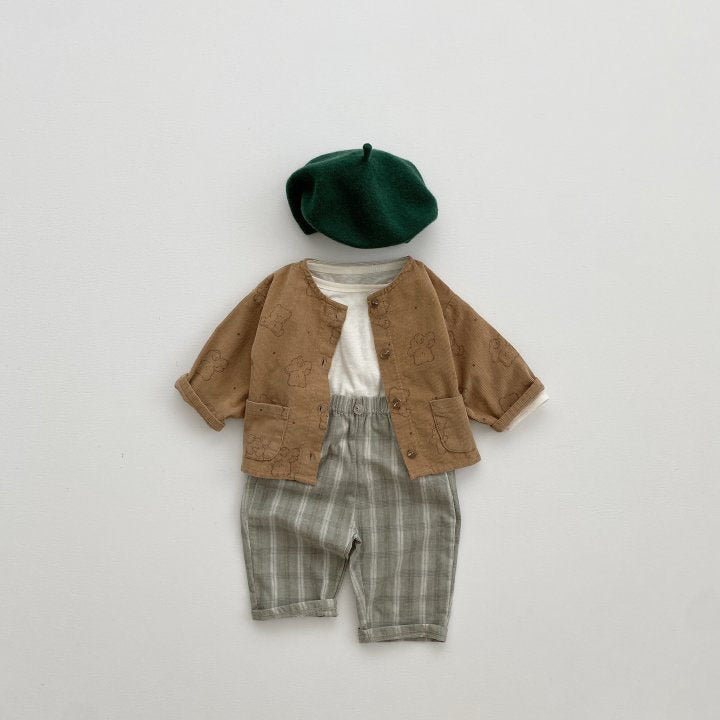 Korean Plaid Pants
