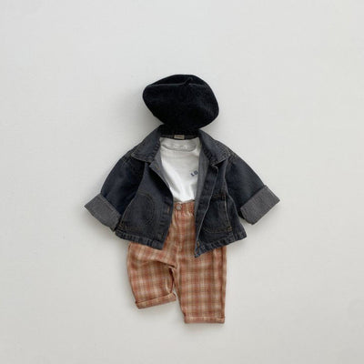 Korean Plaid Pants