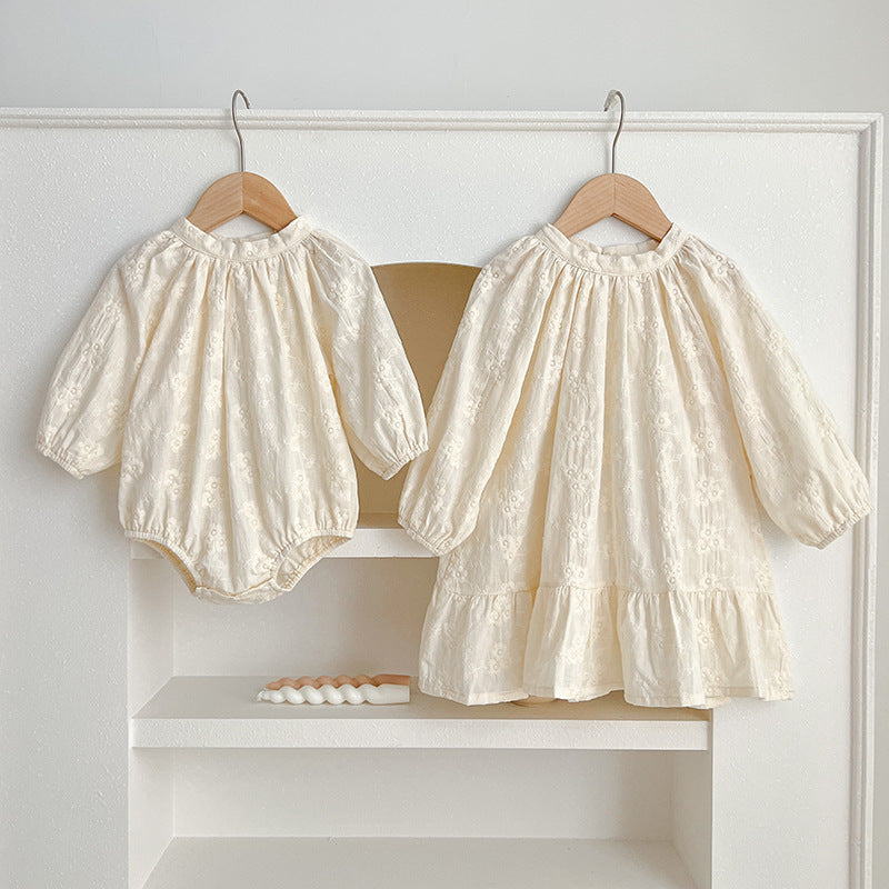 Embroidery Baby Romper