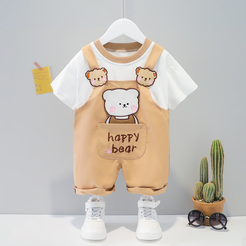 Toddler Short Overalls