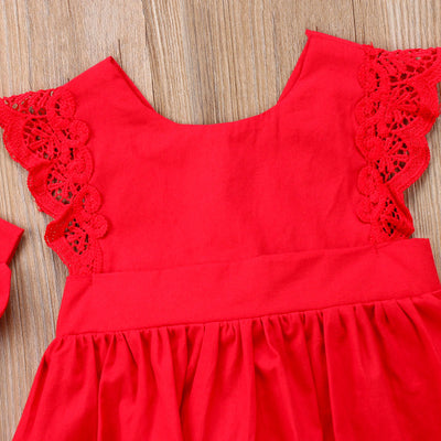 Red Lace Dress